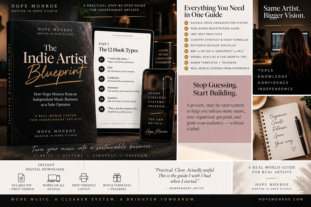 The Indie Artist Blueprint