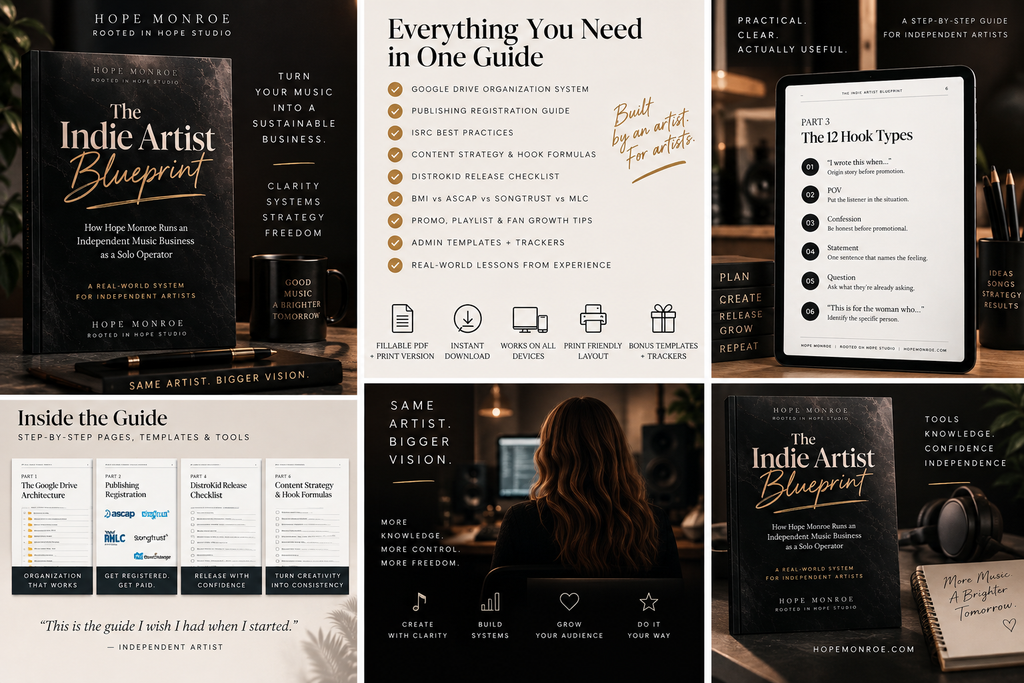 The Indie Artist Blueprint