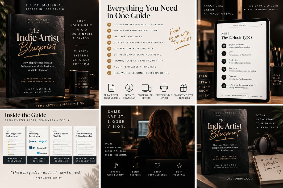 The Indie Artist Blueprint