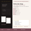 Write Your Own Hope Monroe Song guided songwriting journal cover