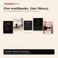 The Hope Therapy Collection five-workbook relationship reflection bundle by Hope Monroe