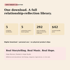 The Hope Therapy Collection quick facts including five workbooks and 292 main-workbook pages